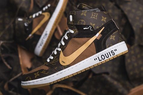 louis vuitton aj1 custom|louis vuitton off white jordan.